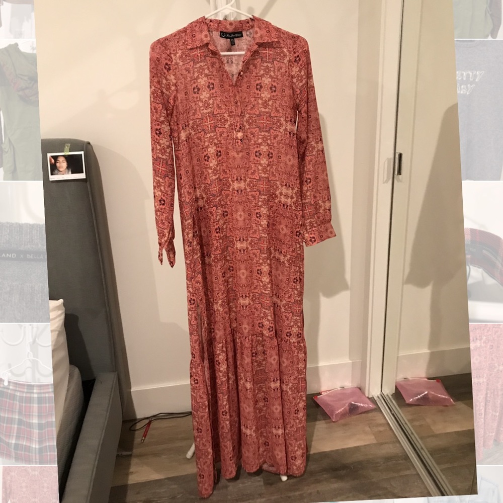 For love and lemons Printed Maxi dress